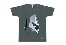 ｸﾞﾗﾌｨｯｸTｼｬﾂ(ｽﾐ黒系)