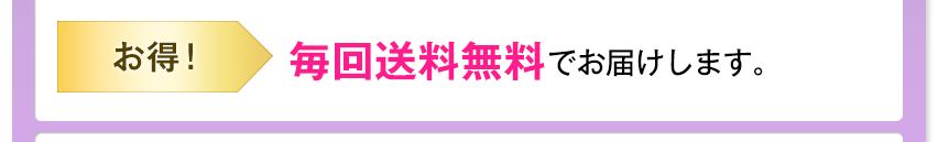 お得! 毎回送料無料でお届けします。